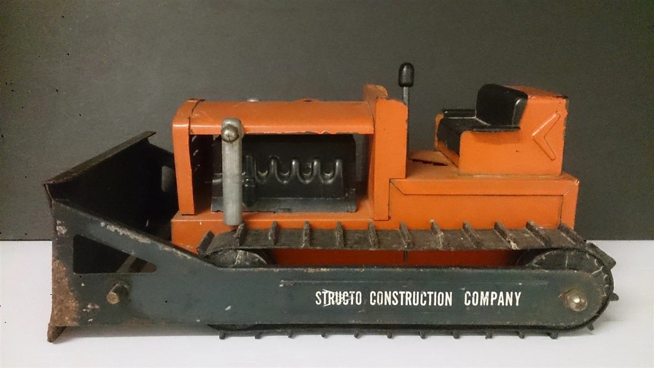 STP-011 Structo Gray Fireball Motor | Gasoline Alley Toys