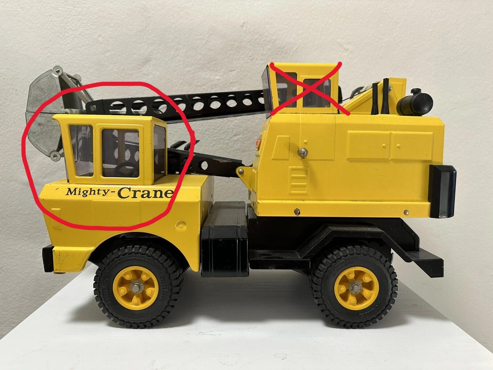 TKP-057 Mighty Tonka Windshield | Gasoline Alley Toys