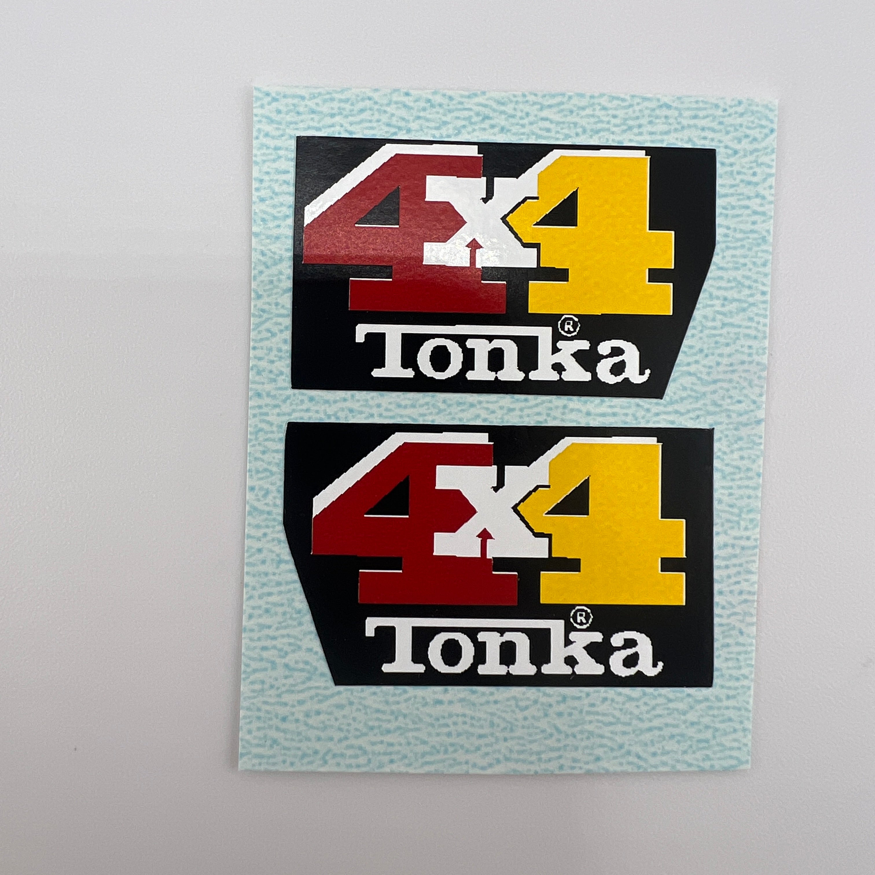 TK-250 Tiny Tonka 4 x 4 Pickup Truck Door Graphic Sticker