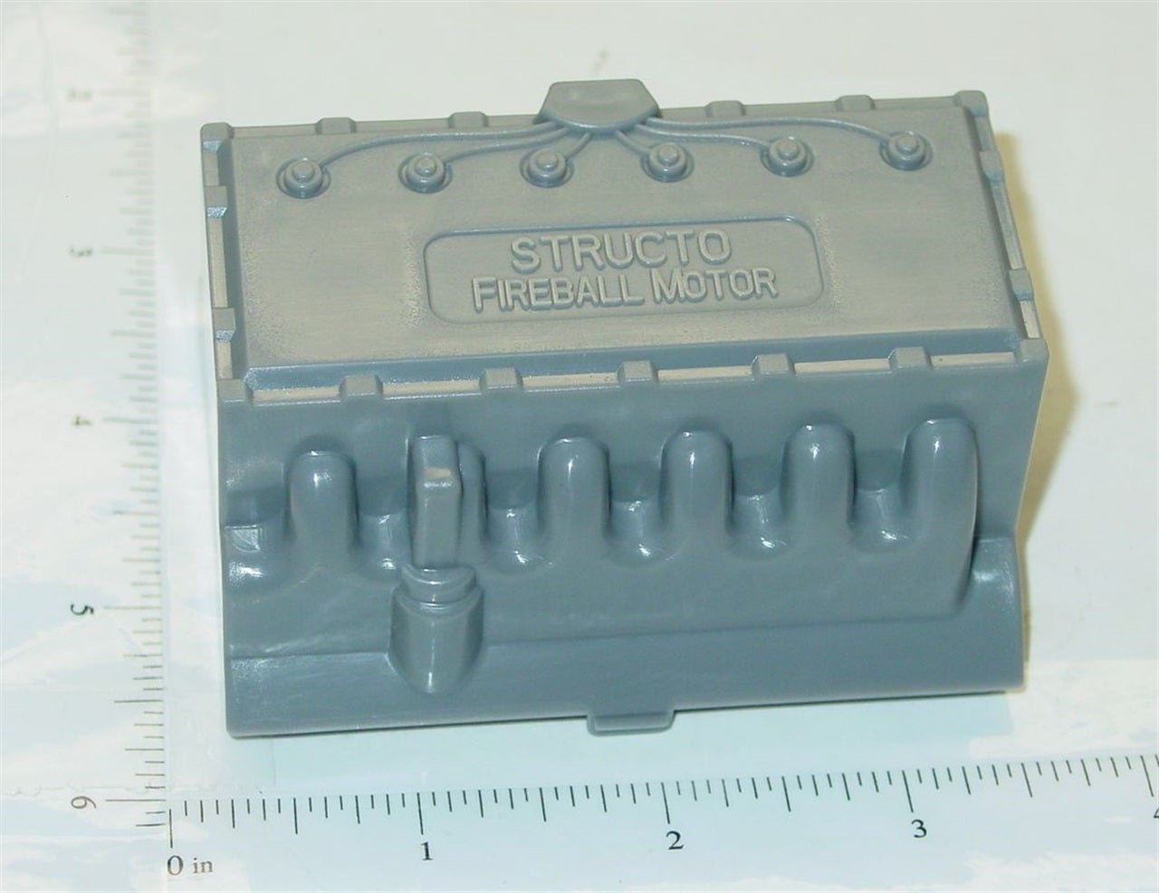 STP-011 Structo Gray Fireball Motor | Gasoline Alley Toys
