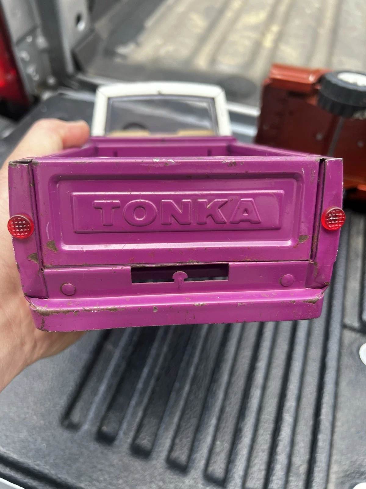 TKP-142 Tonka Fleetside Block Letter Pickup Truck Tailgate | Gasoline ...