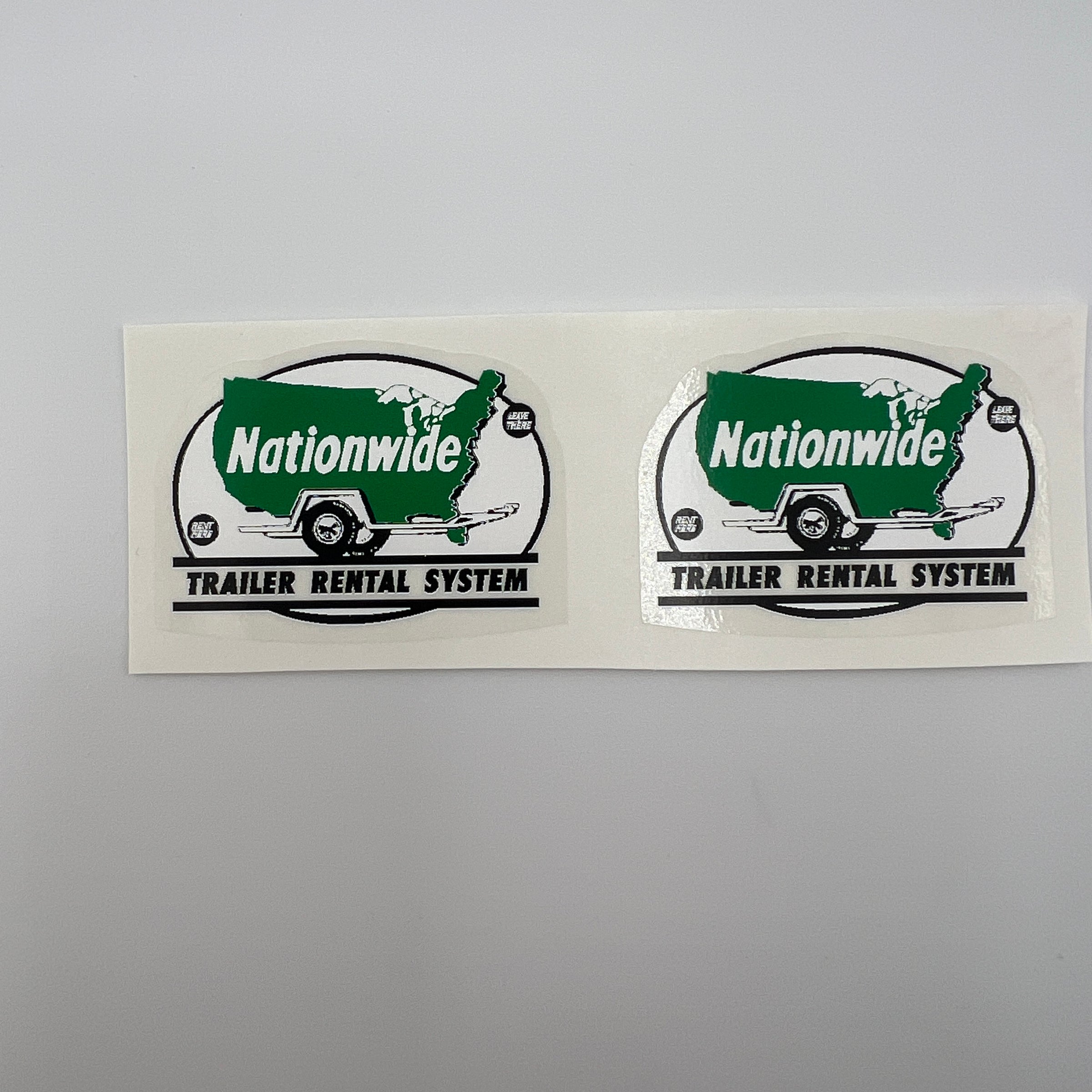 Sticker Rentak Buser ST-046 Structo Nationwide Trailer Rental Sticker | Gasoline Alley Toys