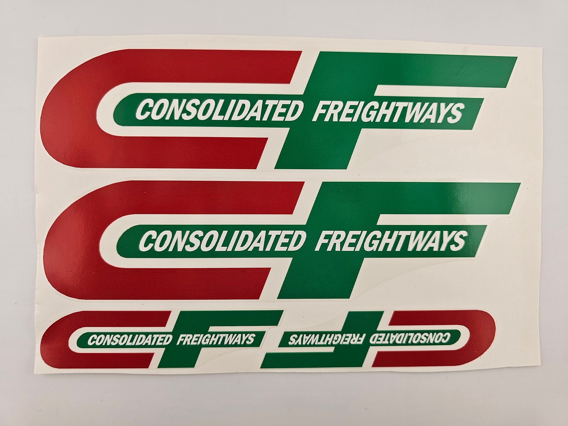 Cu Gs Sticker CU-035 Custom Consolidated Freight Semi Truck Sticker | Gasoline Alley Toys