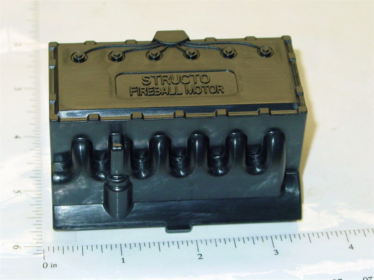 STP-010 Structo Black Fireball Motor | Gasoline Alley Toys