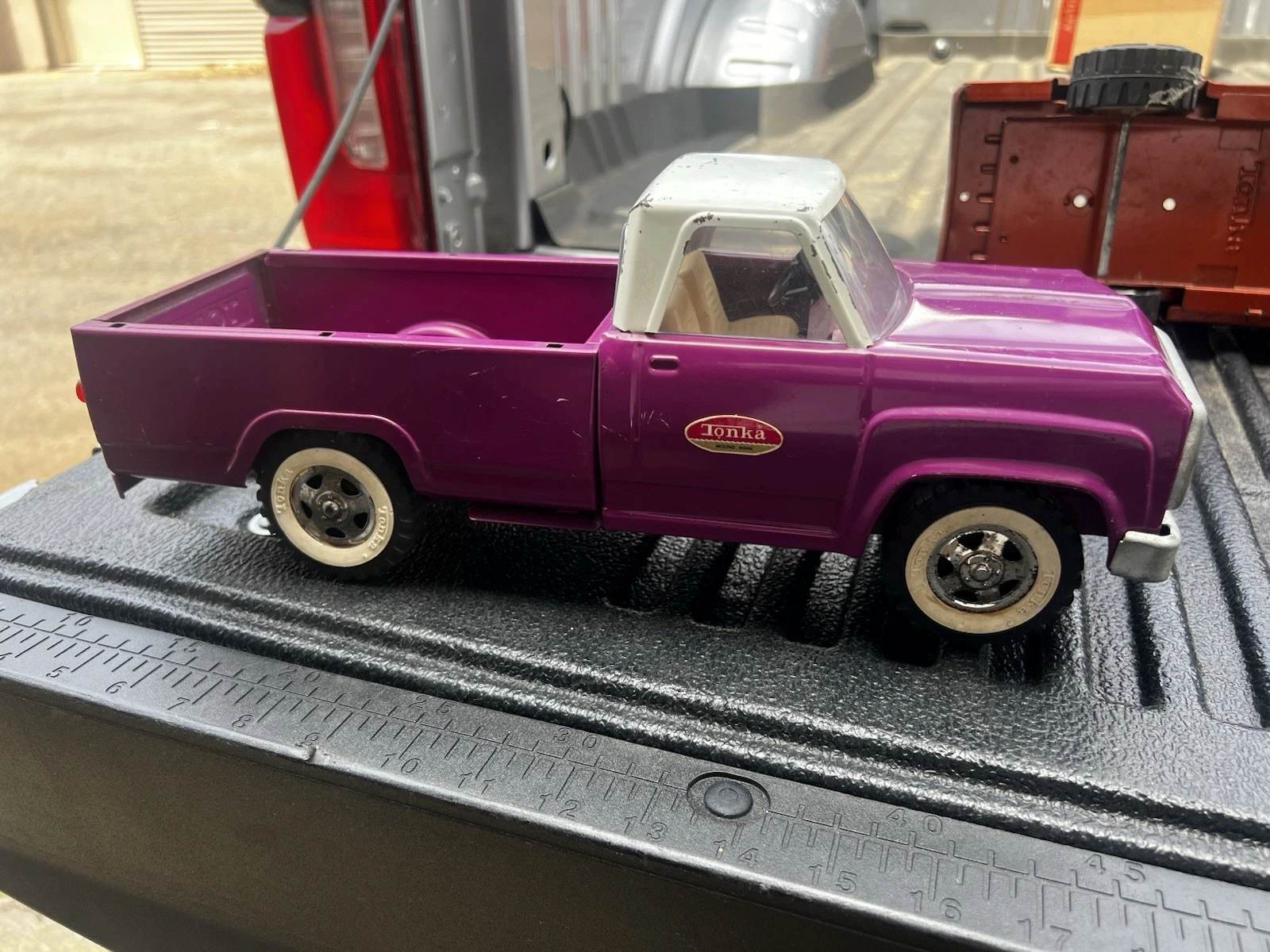 TKP-142 Tonka Fleetside Block Letter Pickup Truck Tailgate | Gasoline ...